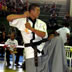 Mestre Kim demonstrando forma